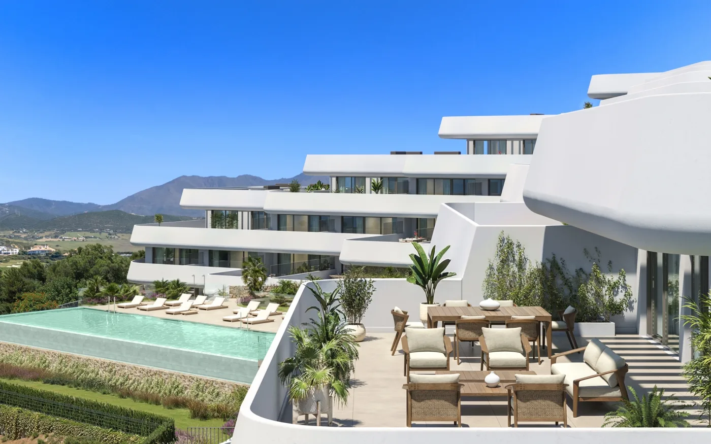 Sky Casares Golf — Apartment in Casares