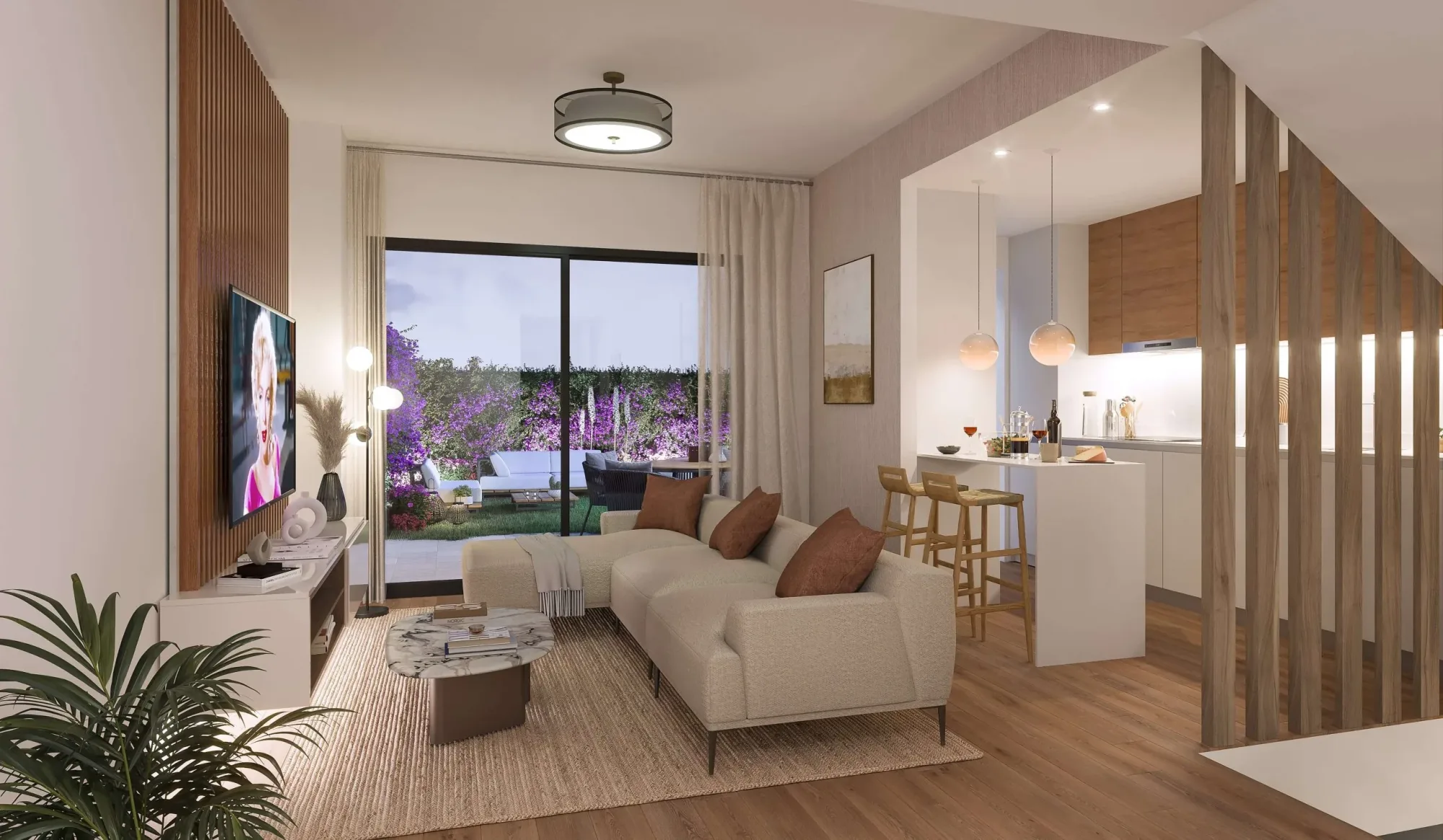 Los Nogales Living — interior 2