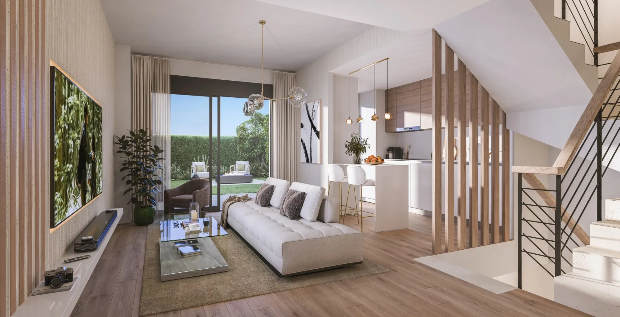Los Nogales Living — interior 8