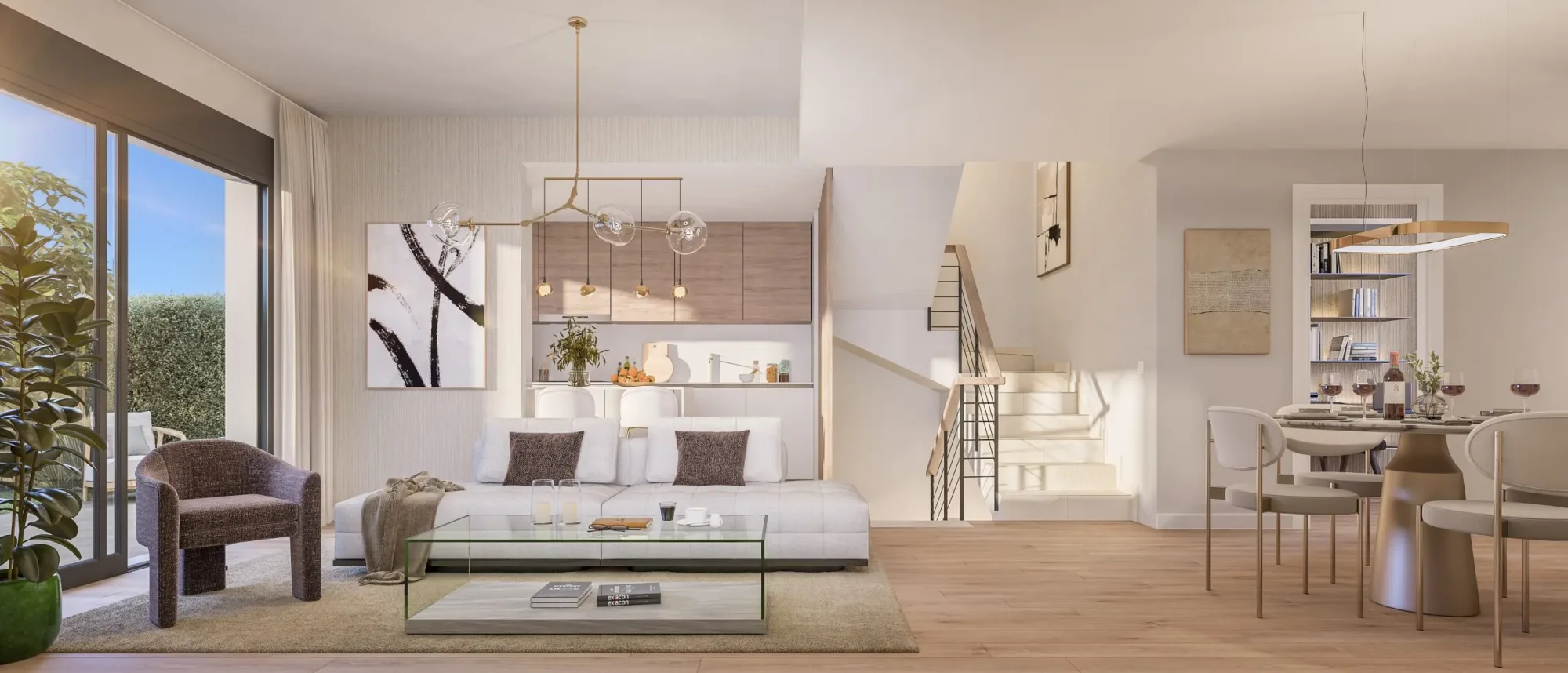 Los Nogales Living — interior 7