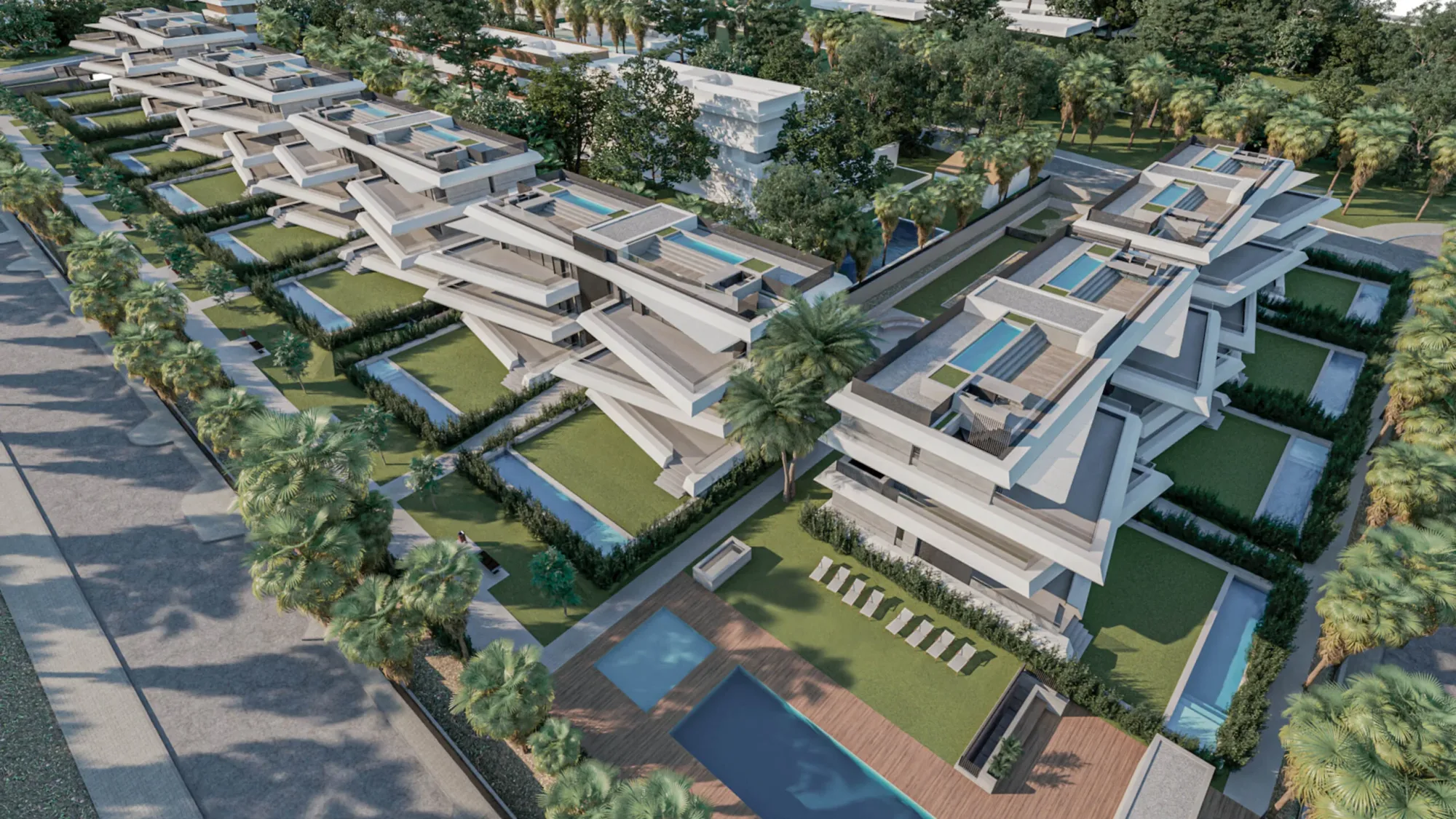 PALM RESIDENCES — Apartment in Estepona